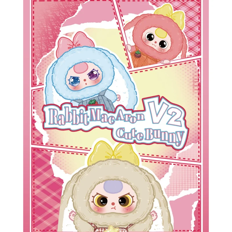 Macaron Cute Bunny Plush