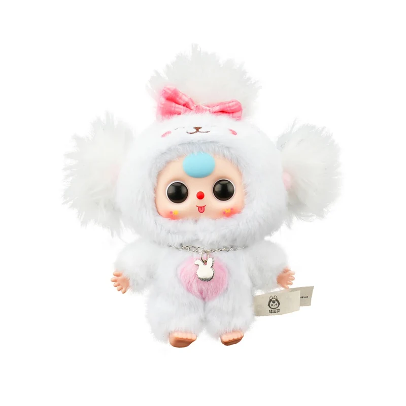 Cat & Dog Plush with Keyring attachment