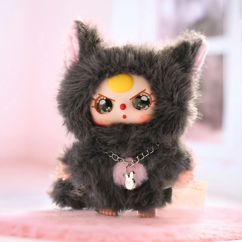 Cat & Dog Plush with Keyring attachment