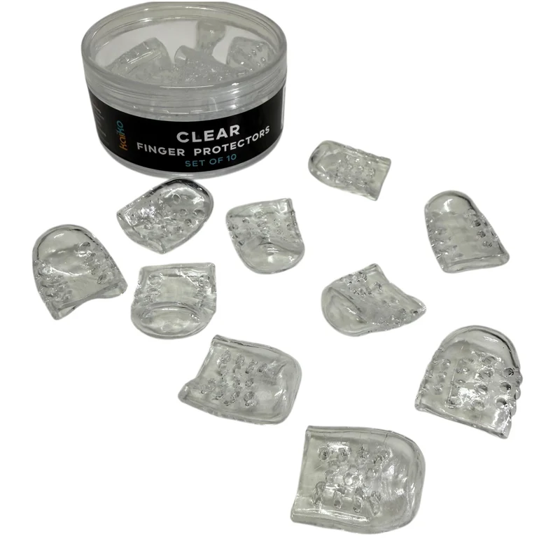 Clear Finger Protectors : Set of 10