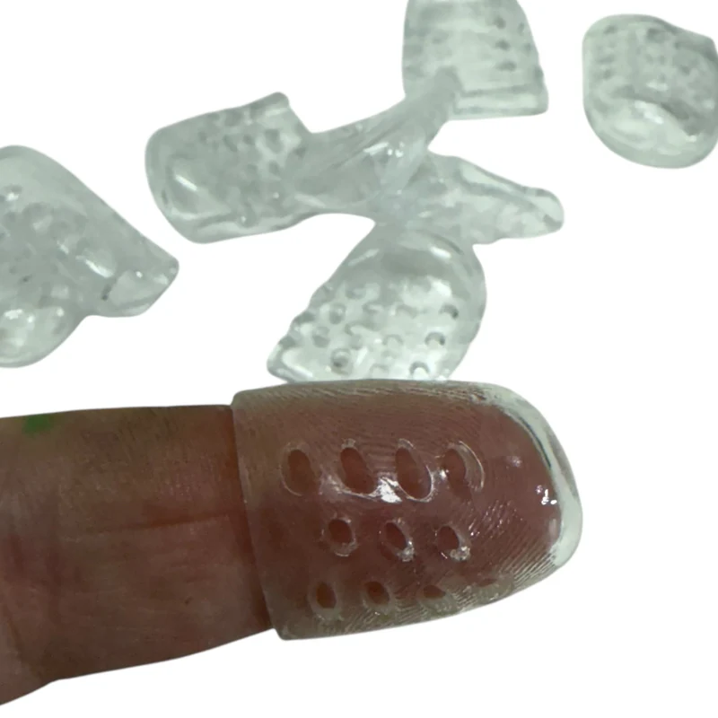 Clear Finger Protectors : Set of 10