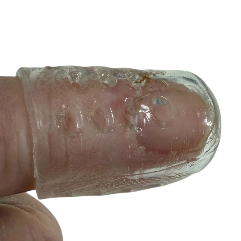 Clear Finger Protectors : Set of 10