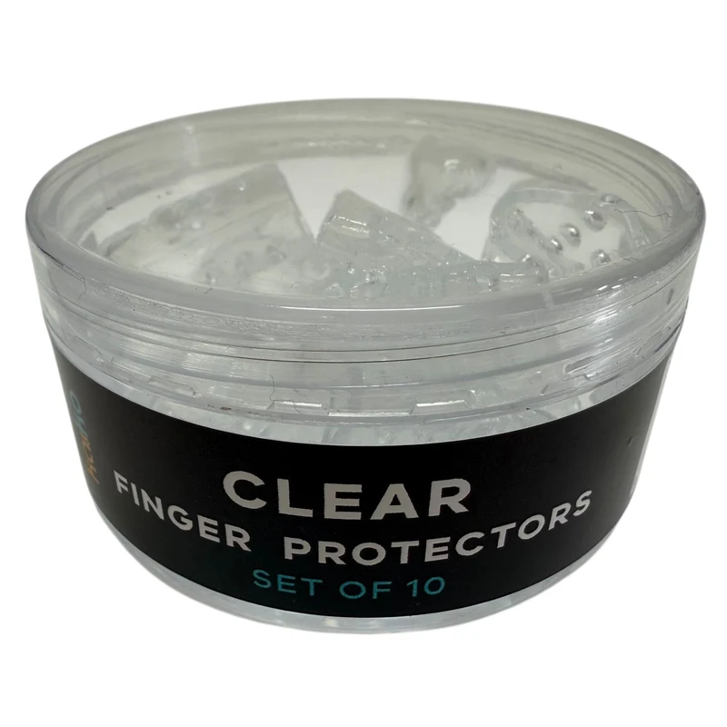 Clear Finger Protectors : Set of 10