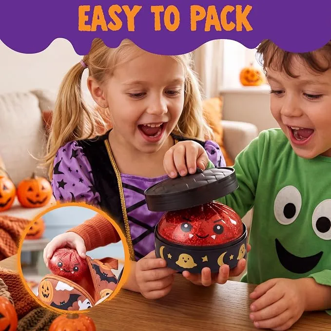 JOYIN 3 PCS Glitter Dumpling Squishies - Cute, Colorful, Calm