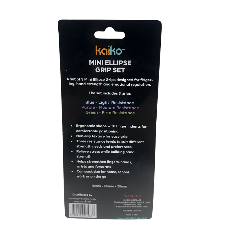 Mini Ellipse Grip Set of 3