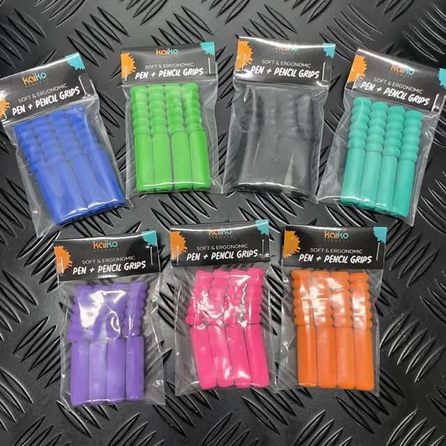 Kaiko Pack of 8 Pen & Pencil Grips