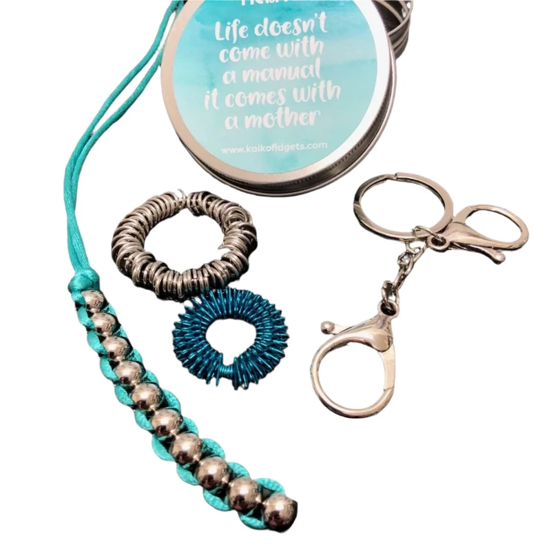 "Life Doesn't Come with a Manual, it comes with a Mother" Quote Fidget Tin