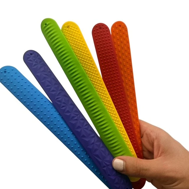 Vibrant Sensory Slap Bands