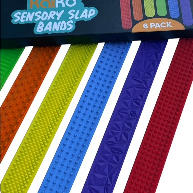 Vibrant Sensory Slap Bands