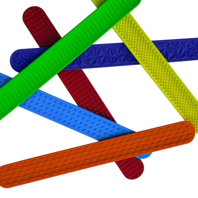 Vibrant Sensory Slap Bands