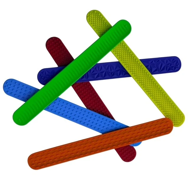 Vibrant Sensory Slap Bands