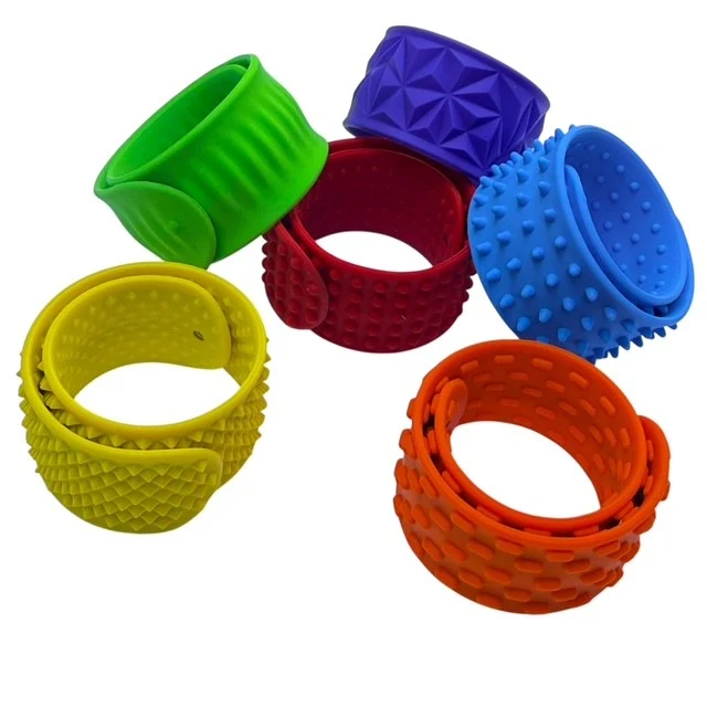 Vibrant Sensory Slap Bands