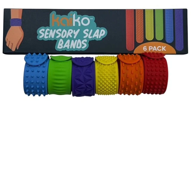Vibrant Sensory Slap Bands