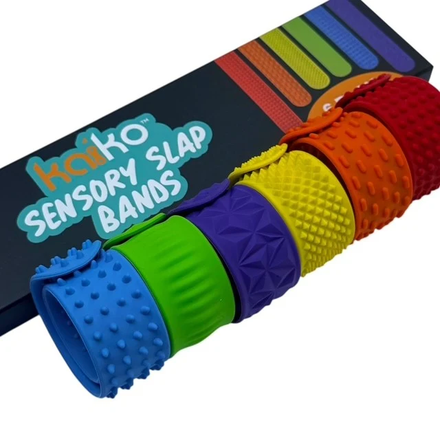 Vibrant Sensory Slap Bands