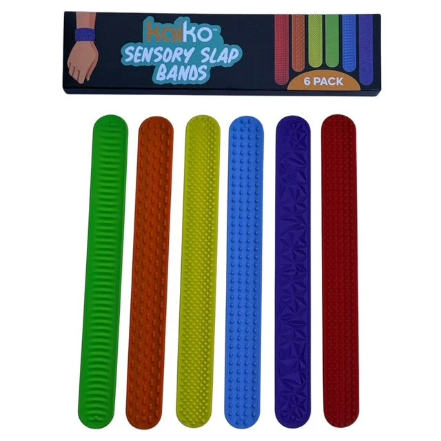 Vibrant Sensory Slap Bands
