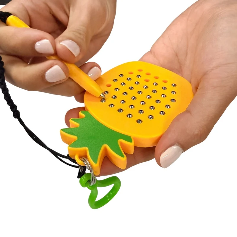 Pineapple Magnetic Pad Keyring