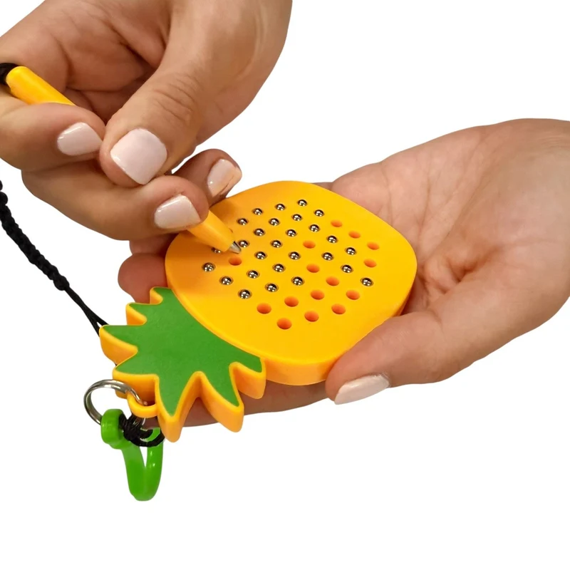 Pineapple Magnetic Pad Keyring