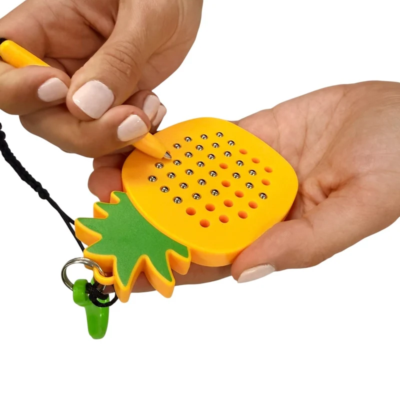 Pineapple Magnetic Pad Keyring