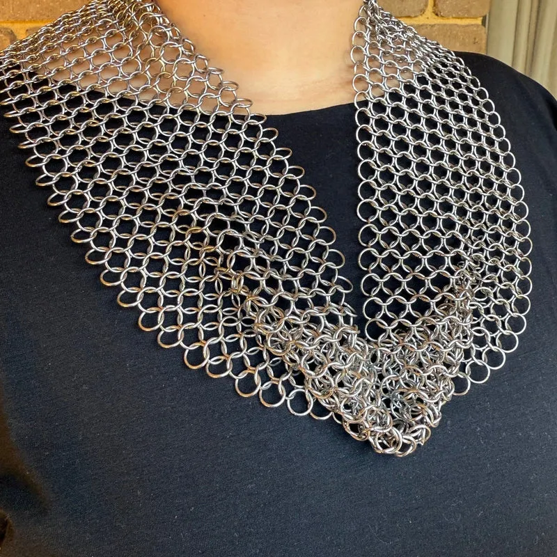 Chain Maille Necklace Scarf