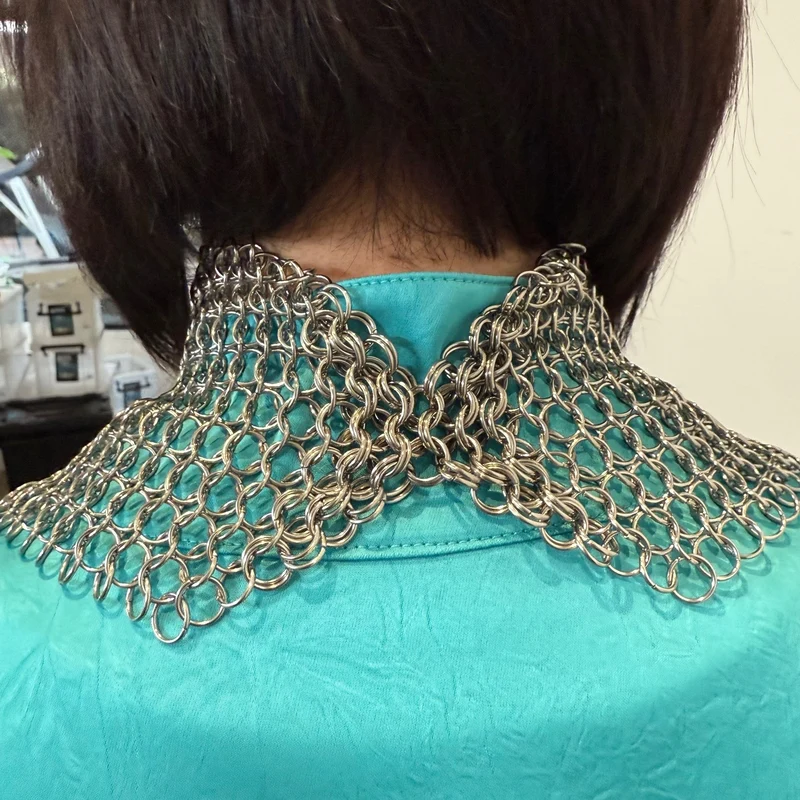 Chain Maille Necklace Scarf