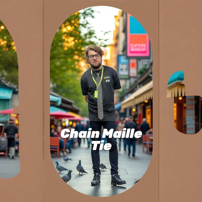 Chain Maille Tie