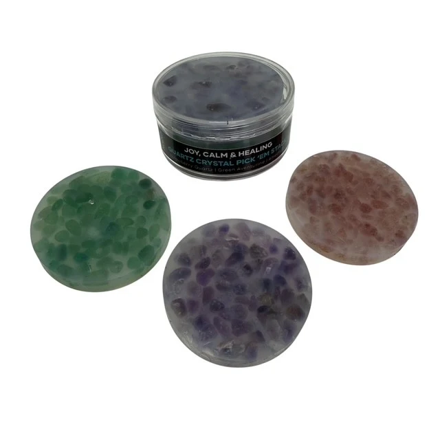 Joy, Calm & Healing Crystal Pick 'Em Stack - 3 Pack