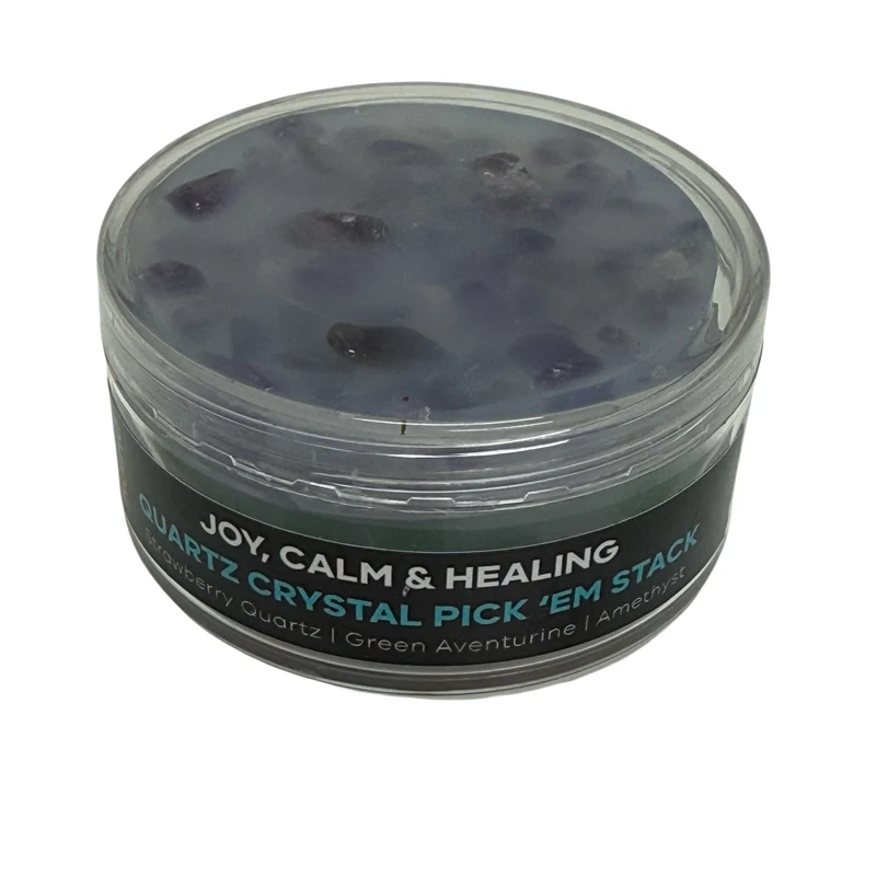 Joy, Calm & Healing Crystal Pick 'Em Stack - 3 Pack