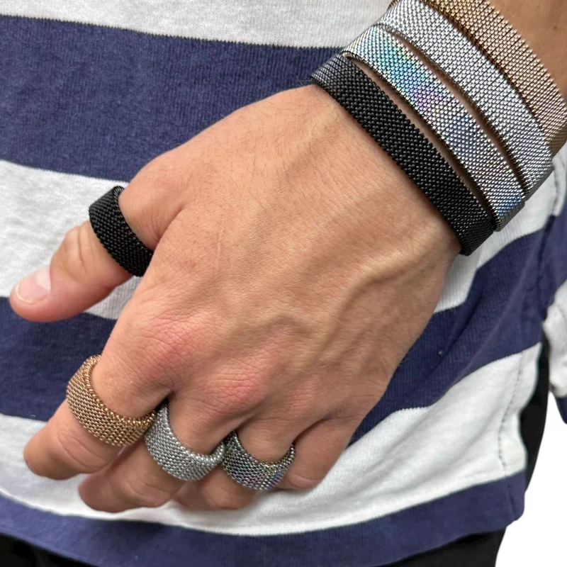 StimMesh Set - Unisex Ring + Bracelet