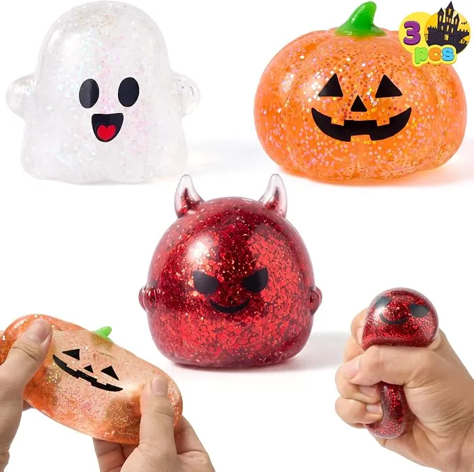 JOYIN 3 PCS Halloween Squishies - Slow Rising, Stress Melting