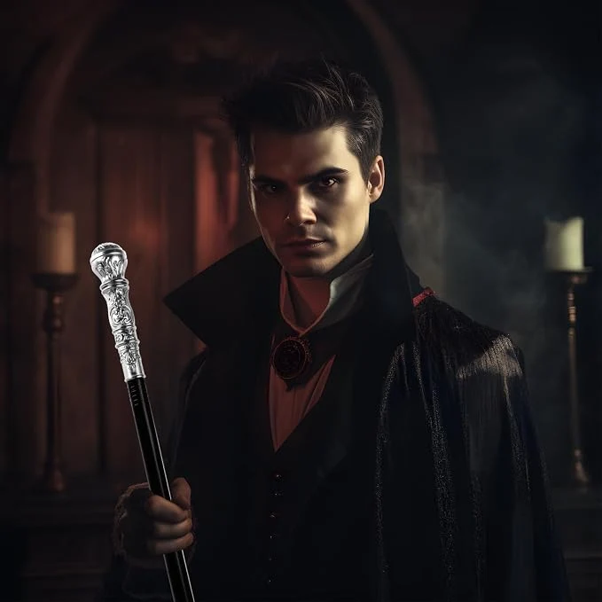 JOYIN Vintage Walking Cane - Complete Your Halloween Character
