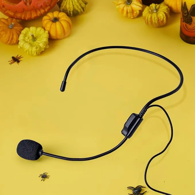 JOYIN Fake Microphone Headset - Rockstar Halloween Costume Prop