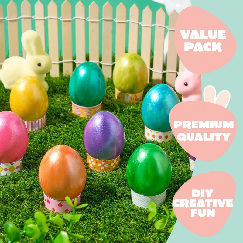 34 Pcs Easter Egg Dye DIY Kit for Kids Activities & Party