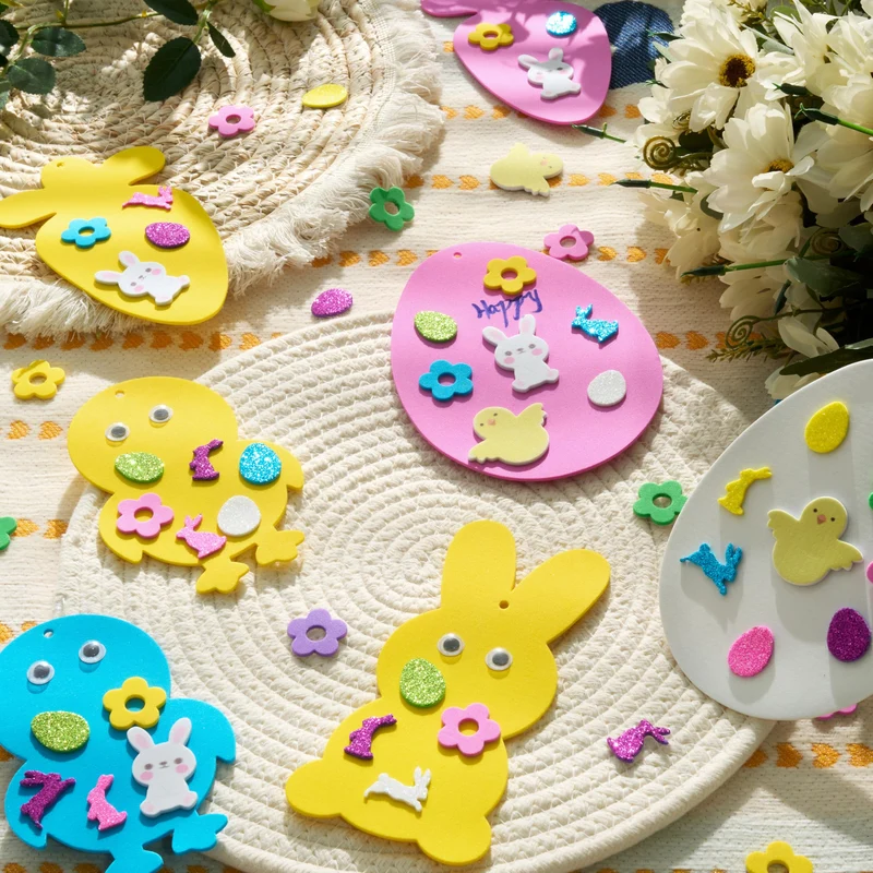 324 Pcs Easter Foam Stickers for Kids Crafts & Party Decor