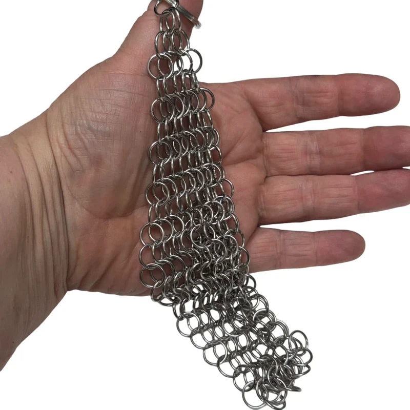 Rhomboid Chain Maille Keyring