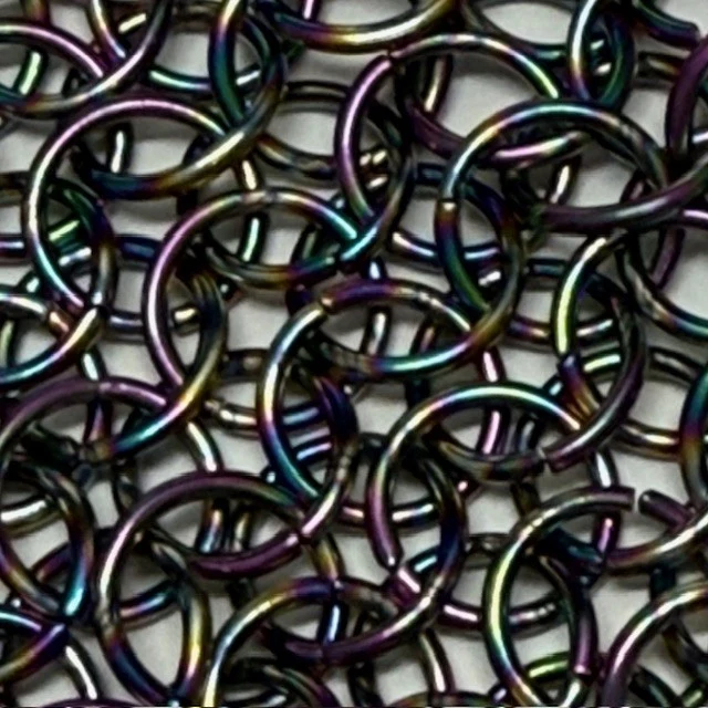 Rhomboid Chain Maille Keyring
