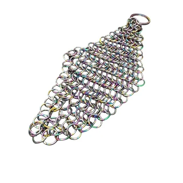 Rhomboid Chain Maille Keyring