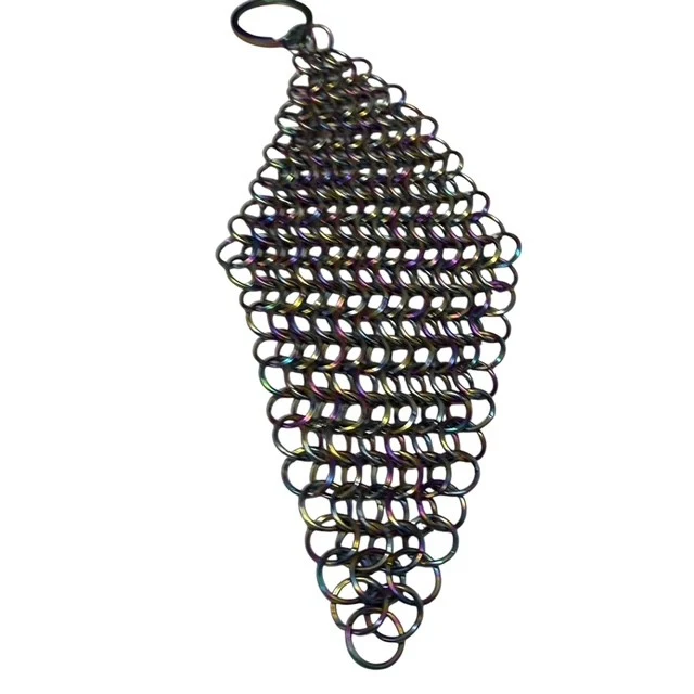 Rhomboid Chain Maille Keyring