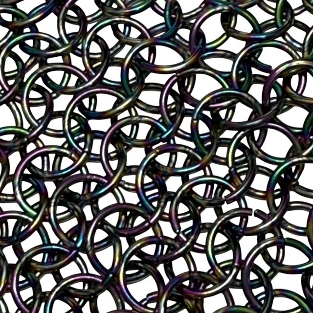 Rhomboid Chain Maille Keyring