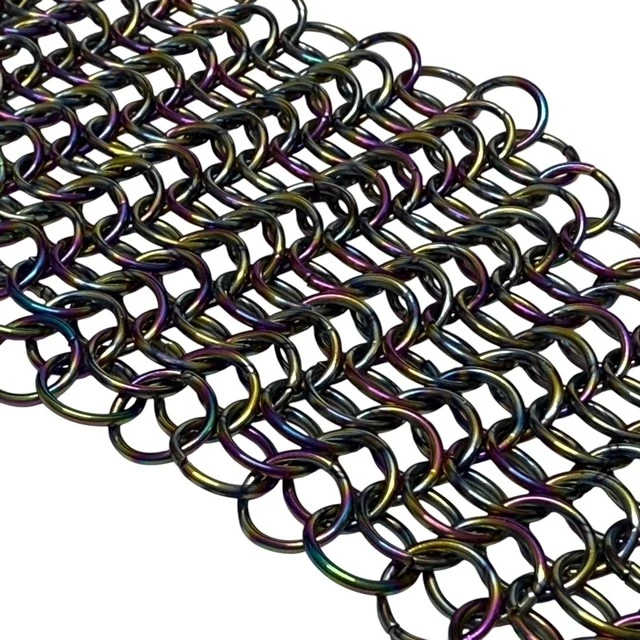 Rhomboid Chain Maille Keyring