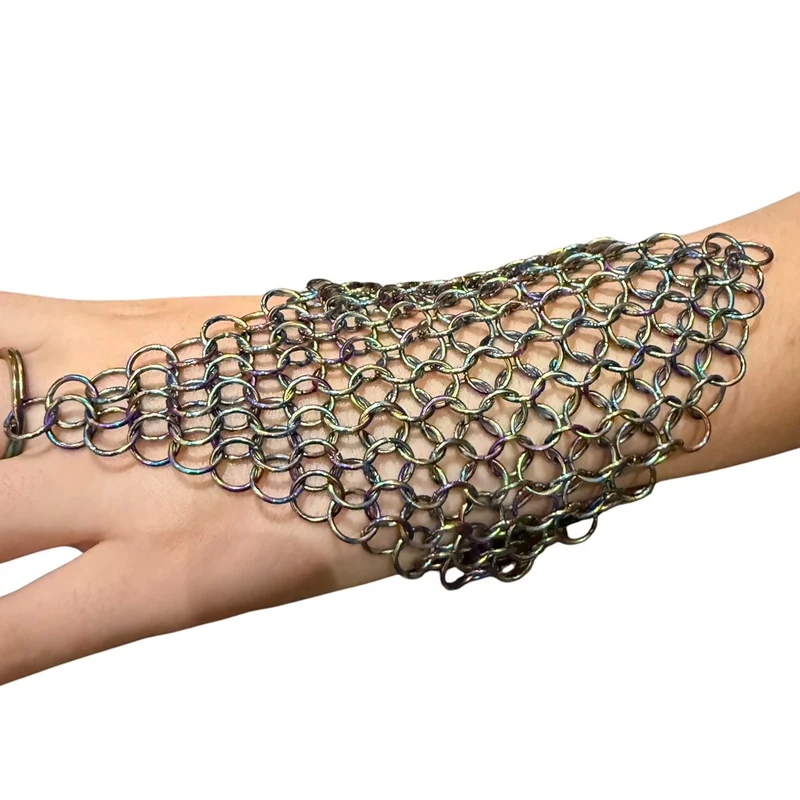 Rhomboid Chain Maille Keyring