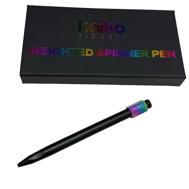 Oil Slick Weighted Spinner Pen