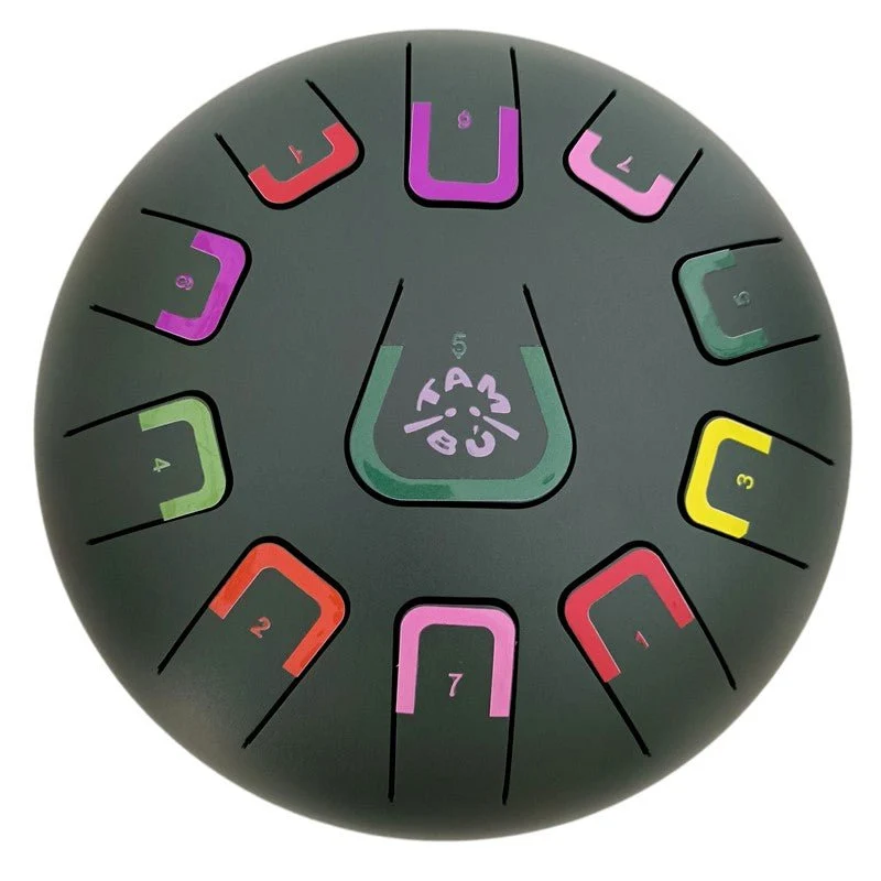 Zungentrommel Tambu Steel Drum - Wild Jungle (Jungle Green)
