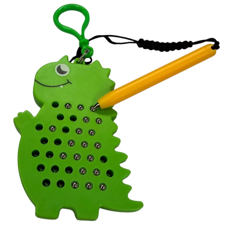 Dinosaur Magnetic Pad Keyring