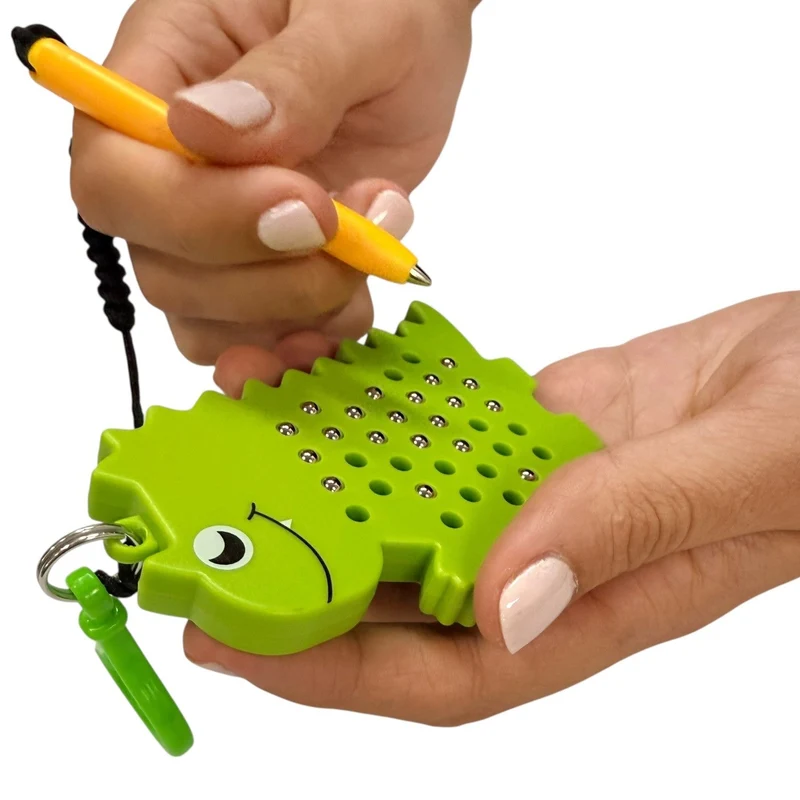 Dinosaur Magnetic Pad Keyring