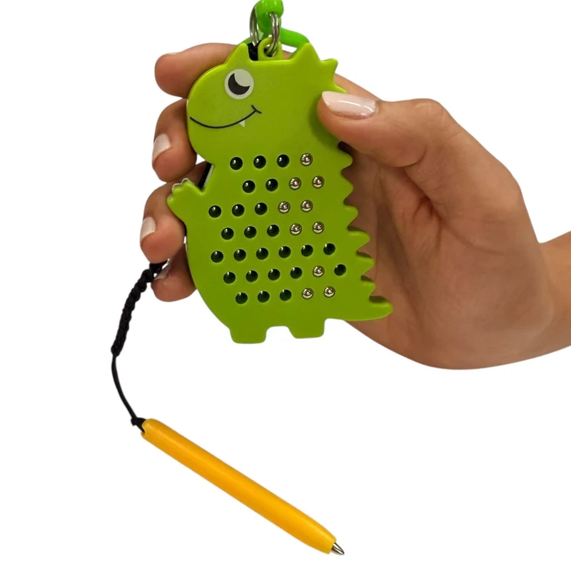 Dinosaur Magnetic Pad Keyring