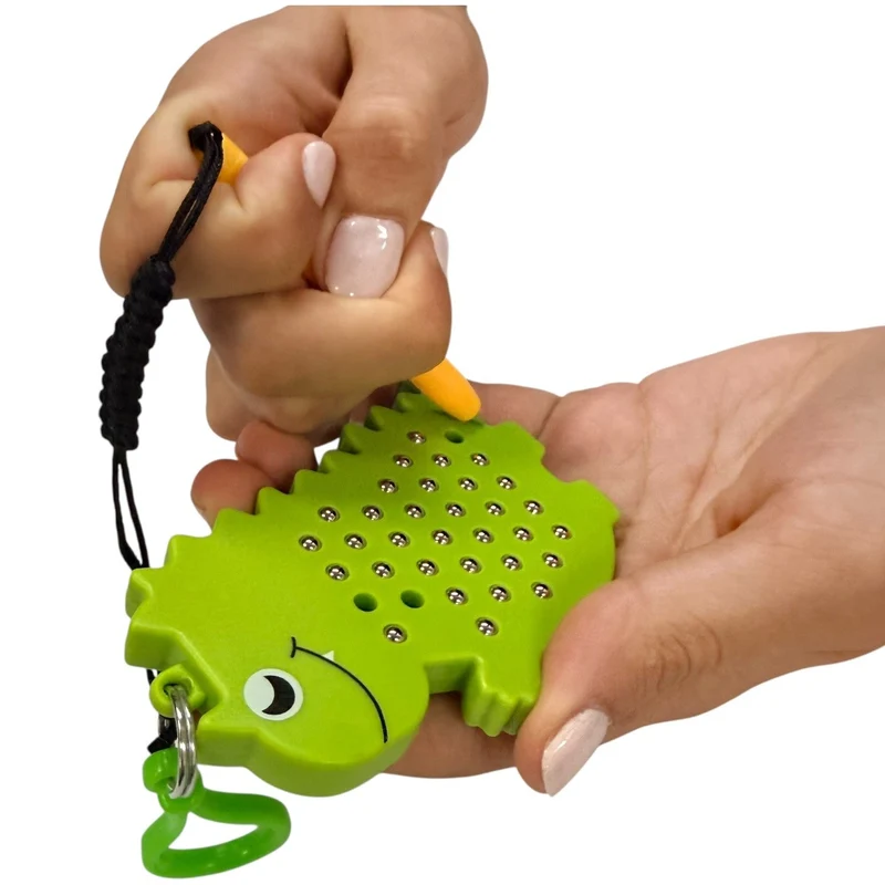 Dinosaur Magnetic Pad Keyring