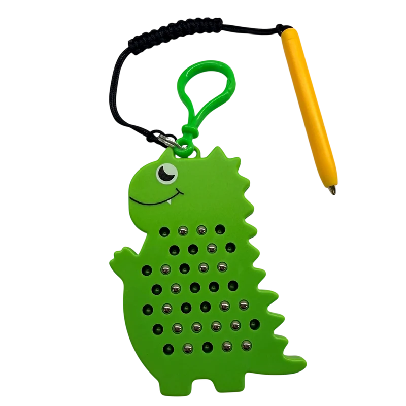 Dinosaur Magnetic Pad Keyring