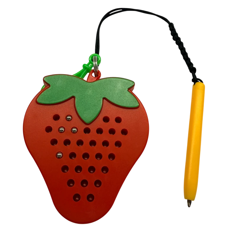 Strawberry Magnetic Pad Keyring