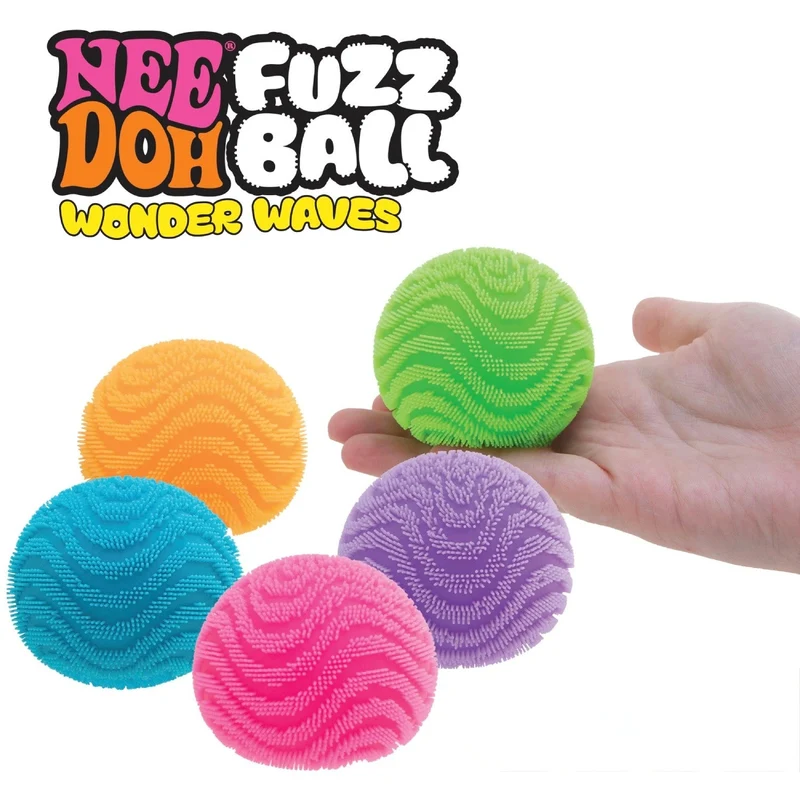 Wonder Waves Fuzz Ball Squishy - Nee Doh