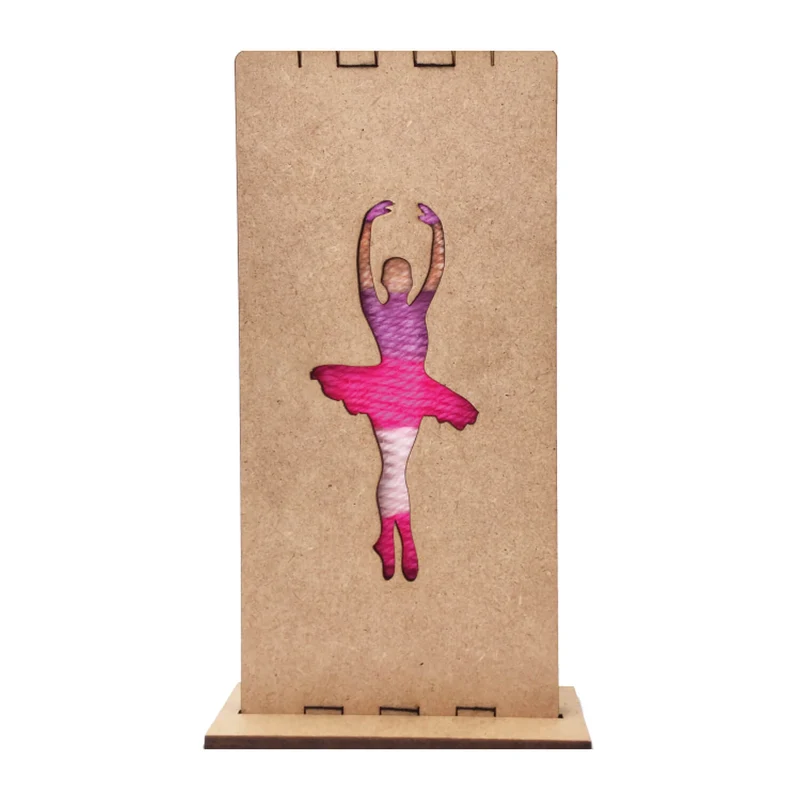 Bastelset Ballerina - Weben für Kinder